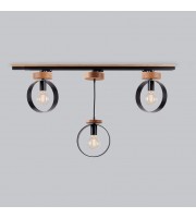 3 Spot Track lighting Pendant light Industrial rail lighting