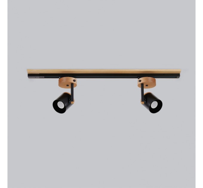 Track lighting Industrial ceiling light wide base |GaffDesign