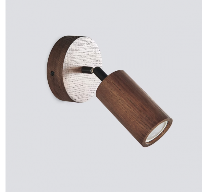 Wall sconce walnut Bathroom wall lighting Industrial light