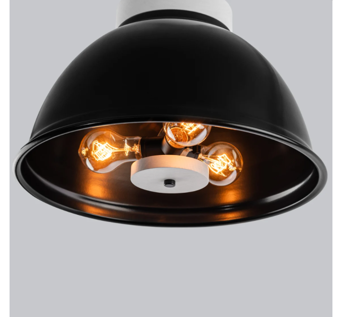 Large black ceiling lighting Schoolhouse light Industrial light