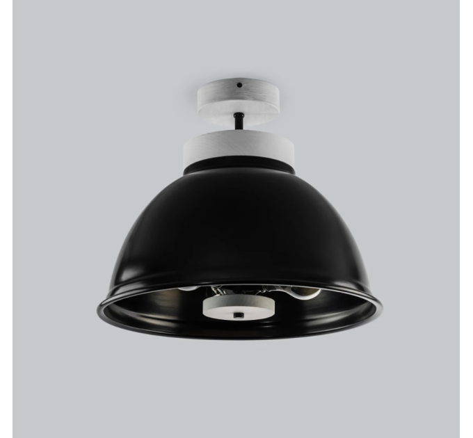 Large black ceiling lighting Schoolhouse light Industrial light