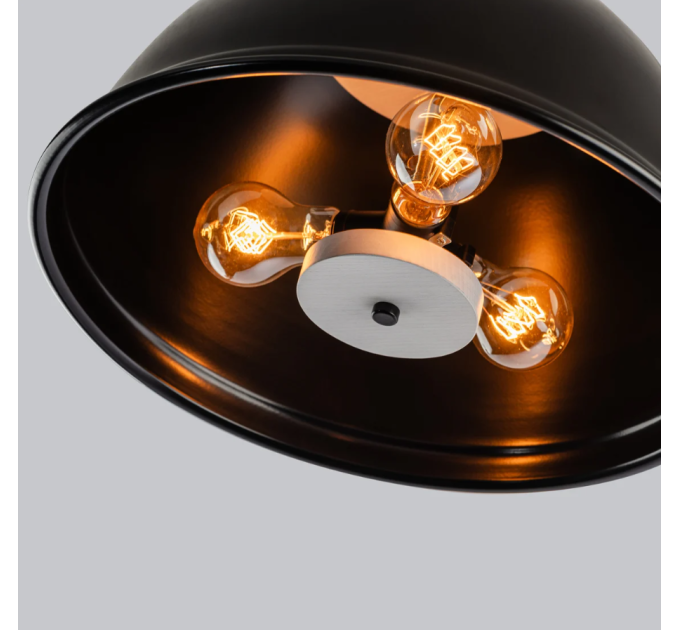 Large black ceiling lighting Schoolhouse light Industrial light