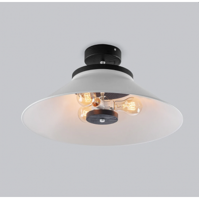 White black Big schoolhouse light Ceiling lighting Industrial light