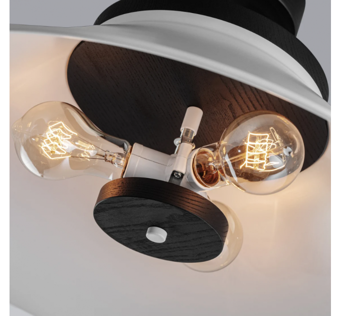 White black Big schoolhouse light Ceiling lighting Industrial light