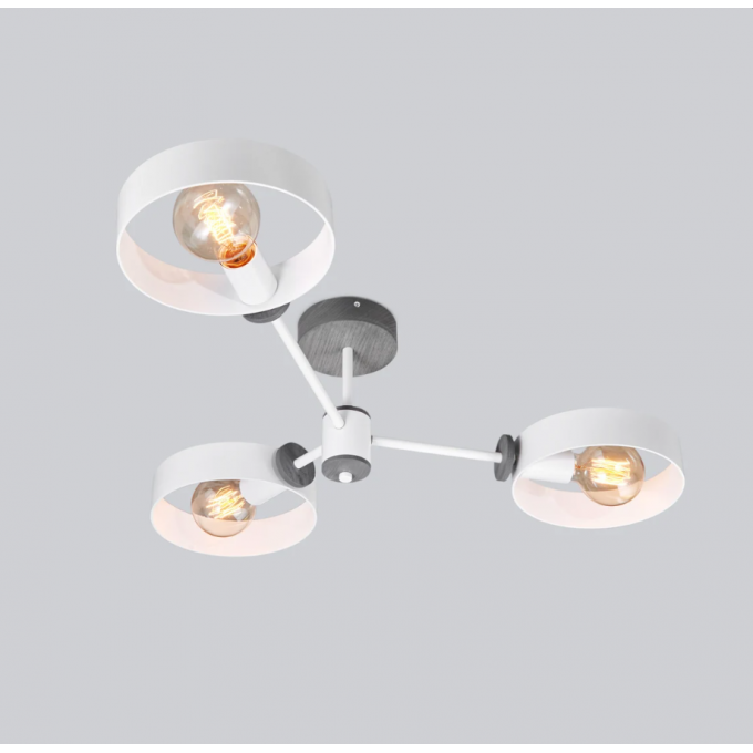 Pendant lighting Ceiling chandelier Grey Mid Century Modern