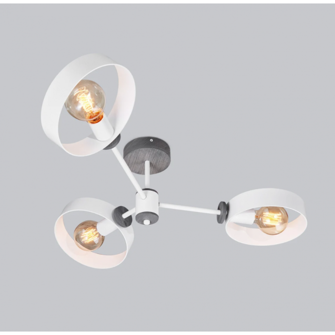 Pendant lighting Ceiling chandelier Grey Mid Century Modern