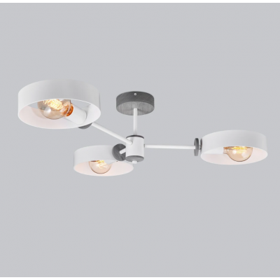 Pendant lighting Ceiling chandelier Grey Mid Century Modern