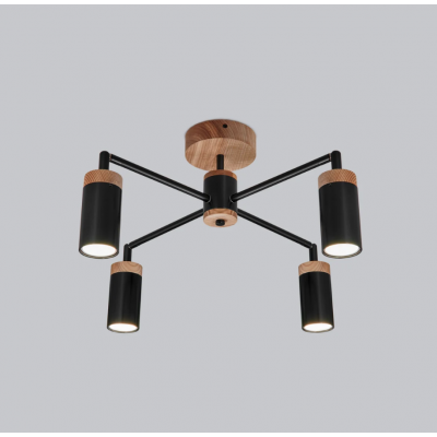 Transformer chandelier Midcentury Black Pendant lighting Mid Century Modern