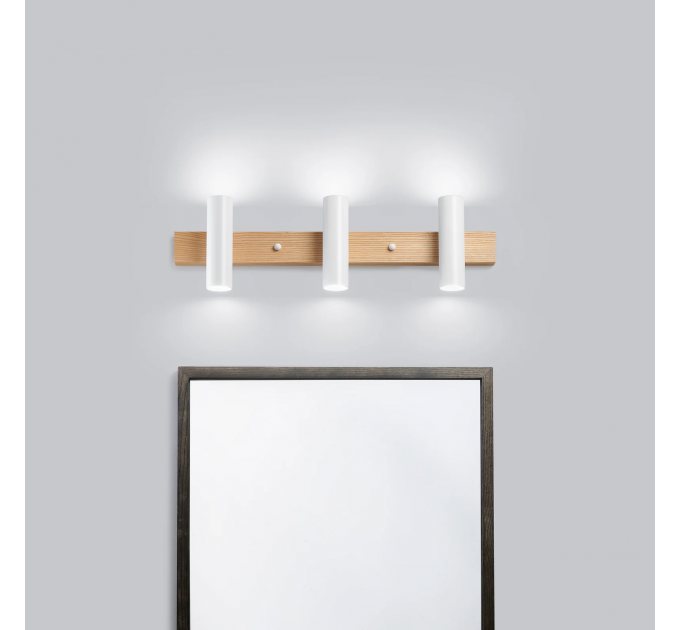 White wall light Vanity lighting Industrial |GaffDesign
