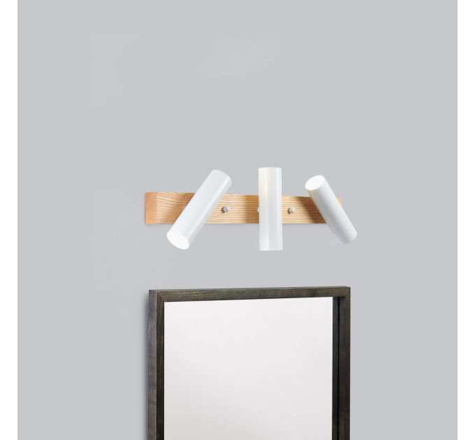 White wall light Vanity lighting Industrial |GaffDesign