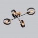 Midcentury chandelier Black Pendant lighting Mid Century Modern