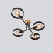 Midcentury chandelier Black Pendant lighting Mid Century Modern