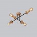 Midcentury chandelier Black Pendant lighting Mid Century Modern