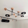 Long chandelier Pendant lighting Industrial light |GaffDesign