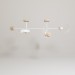 Long chandelier Pendant lighting Industrial light |GaffDesign