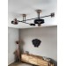 Long chandelier Pendant lighting Industrial light |GaffDesign