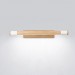 Laconic wall sconce Bathroom wall lighting Industrial light Line LED