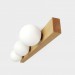 White wall light Vanity lighting Industrial |GaffDesign