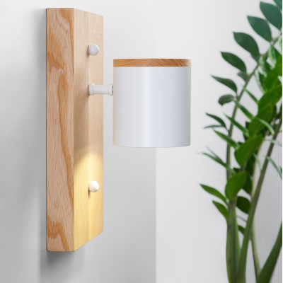 Wooden wall sconce Wall lighting