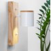 Wooden wall sconce Wall lighting |GaffDesign