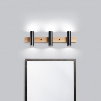Vanity light Black bathroom wall lighting Wall lighting