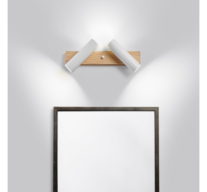 White wall light Vanity lighting Industrial |GaffDesign