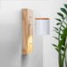 Wooden wall sconce Wall lighting