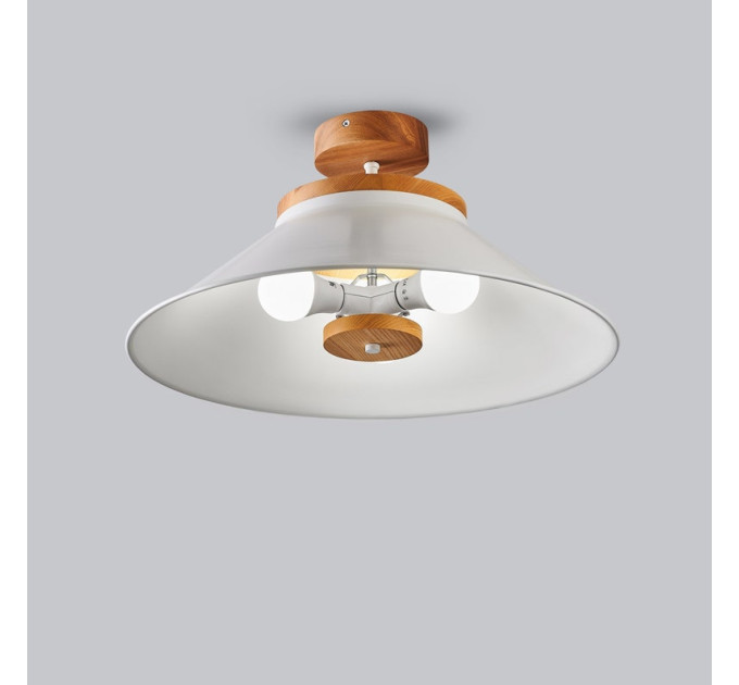 Big ceiling light with schoolhouse style Hallway lamp |GaffDesign