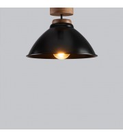 Ceiling lighting with schoolhouse style Hallway lamp