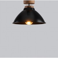 Ceiling lighting with schoolhouse style Hallway lamp