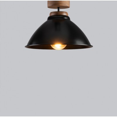 Ceiling lighting with schoolhouse style Hallway lamp