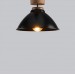 Ceiling lighting with schoolhouse style Hallway lamp