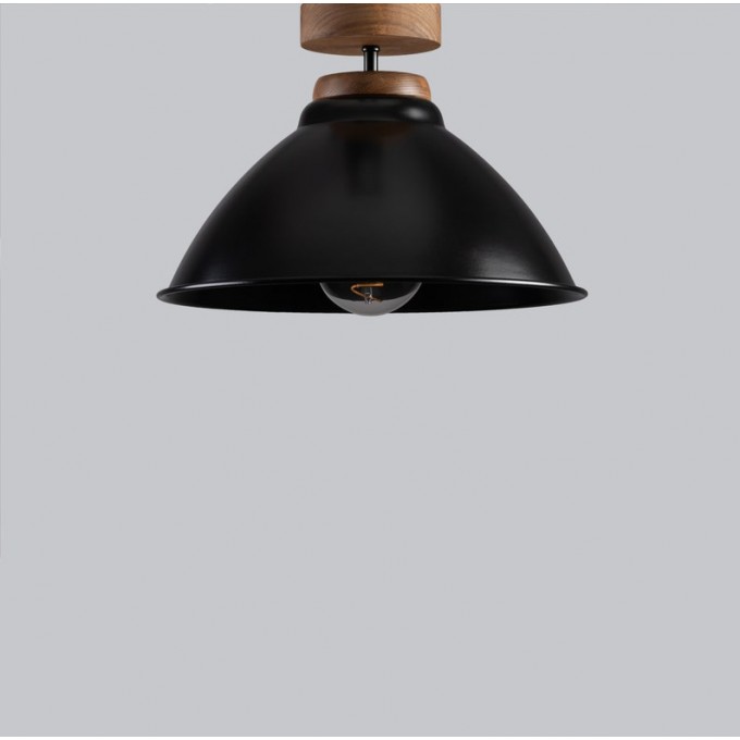 Ceiling lighting with schoolhouse style Hallway lamp