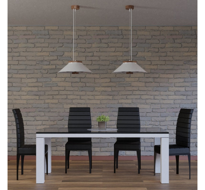 Big pendant light Ceiling lighting White minimal light |GaffDesign