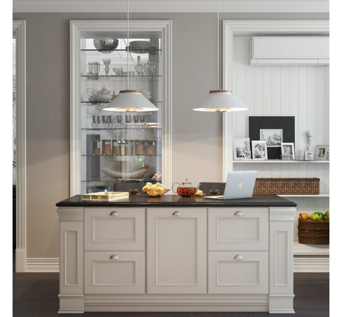 Big pendant light Ceiling lighting White minimal light |GaffDesign