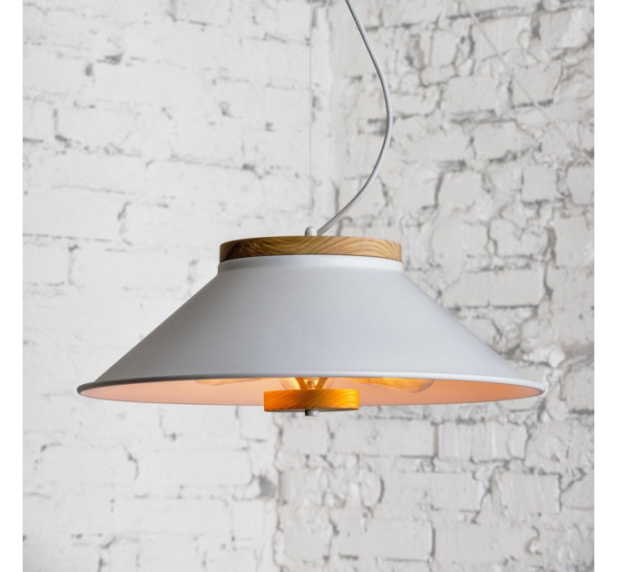 Big pendant light Ceiling lighting White minimal light |GaffDesign