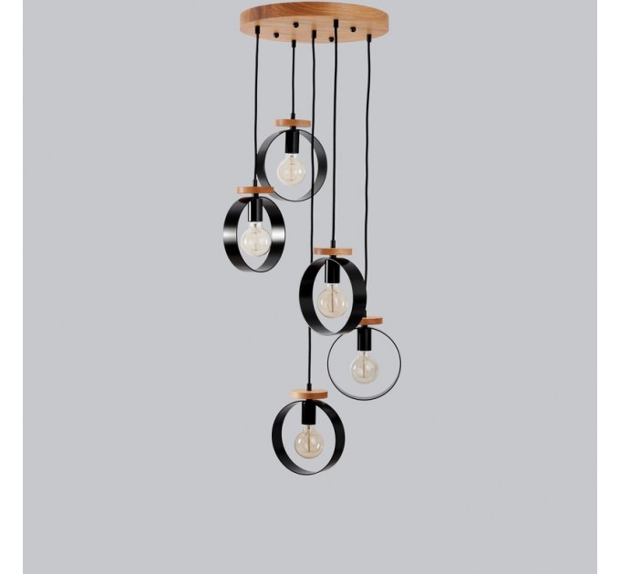 Long chandelier Pendant lighting Industrial light |GaffDesign