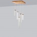 Long chandelier for stairs Pendant lighting Hallway light