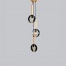 Pendant lighting Ceiling light Wooden long chandelier