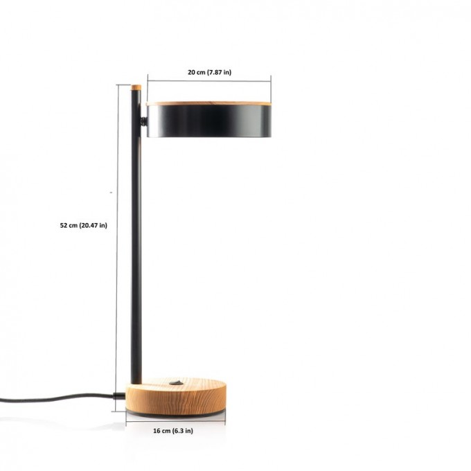 Industrial Table Lamp Black Bedside, Black Industrial Bedside Table Lamp