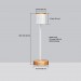 Industrial table lamp Modern black lamp