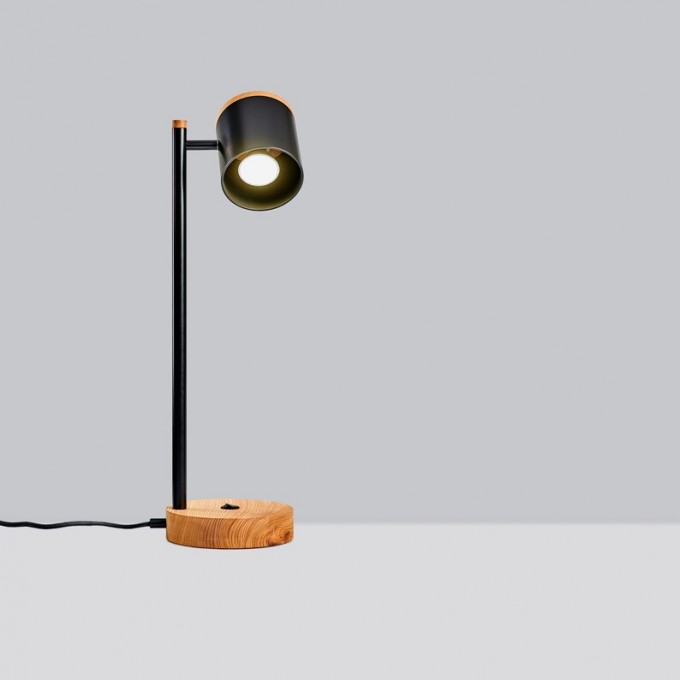 Industrial table lamp Modern black lamp