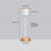 Table lamp Industrial white lamp