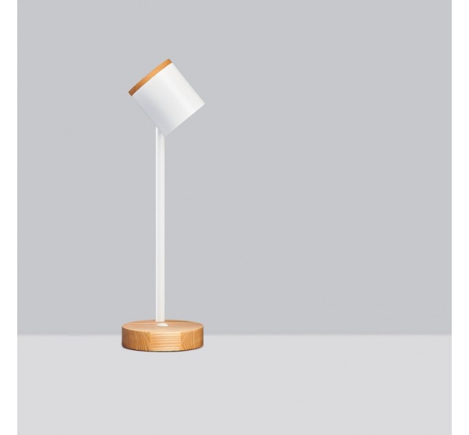 Table lamp Industrial white lamp |GaffDesign