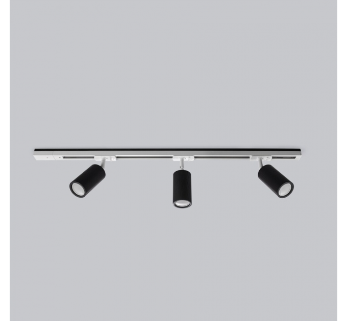 Track lighting Black White ceiling Industrial track light