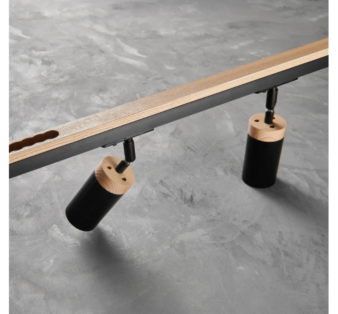 Track lighting Industrial black track light