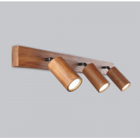 Vanity light Bathroom wooden wall lighting Black walnut