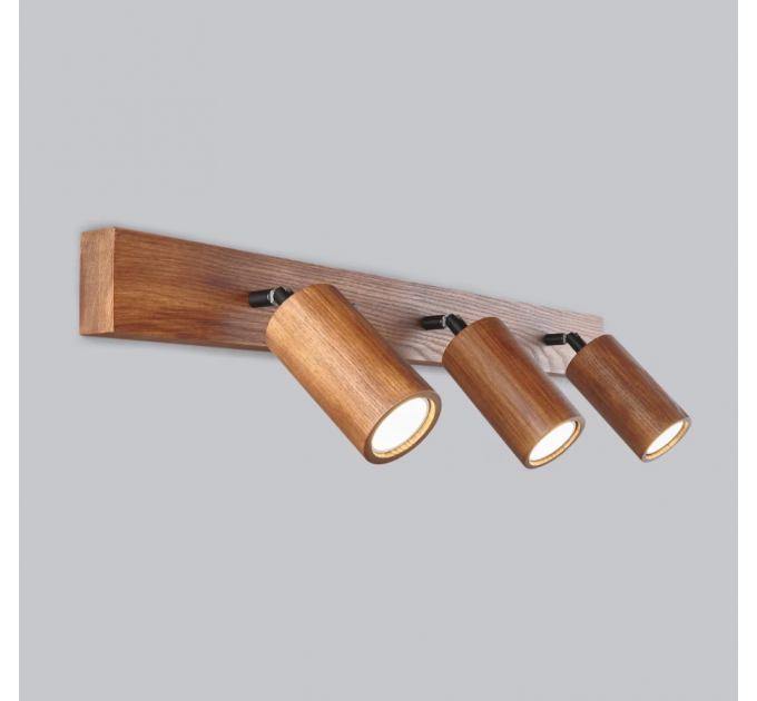 Vanity light Bathroom wooden wall lighting Black walnut